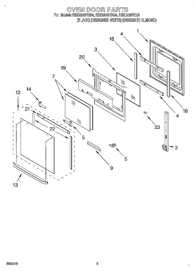 Diagram for RBD306PDQ4