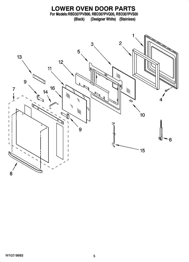 Diagram for RBD307PVQ00