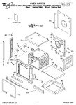 Diagram for 01 - Oven Parts