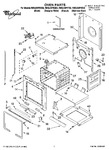 Diagram for 01 - Oven Parts