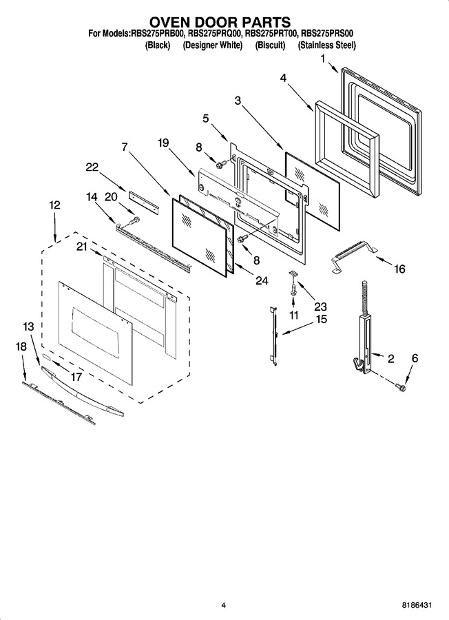 Diagram for RBS275PRT00