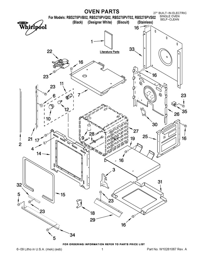 Diagram for RBS275PVQ02