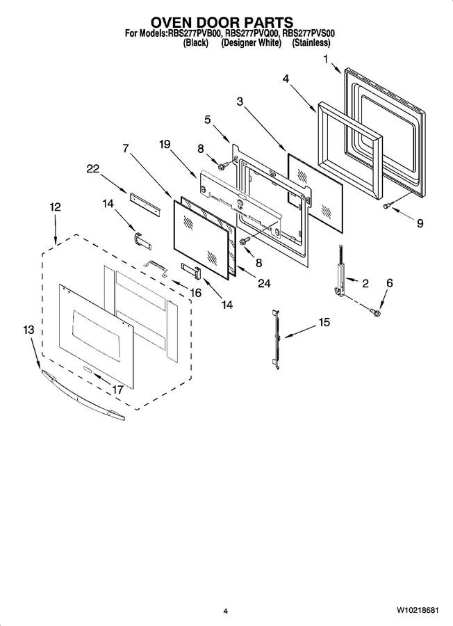Diagram for RBS277PVB00