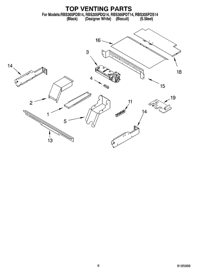 Diagram for RBS305PDS14