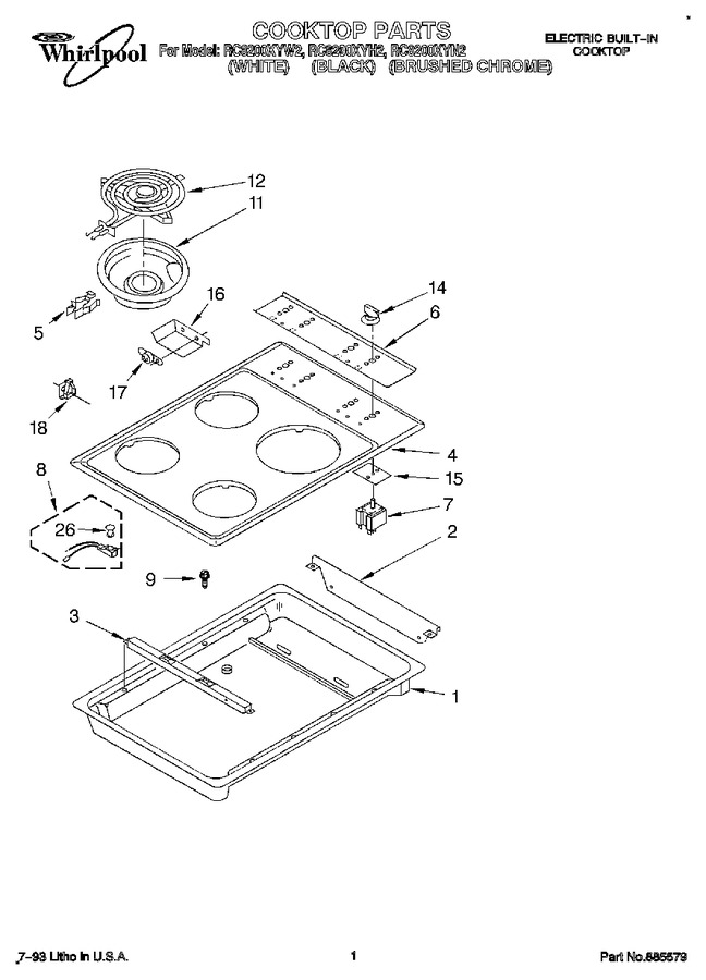 Diagram for RC8200XYW2