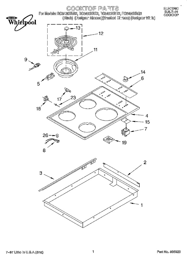 Diagram for RC8400XBZ2