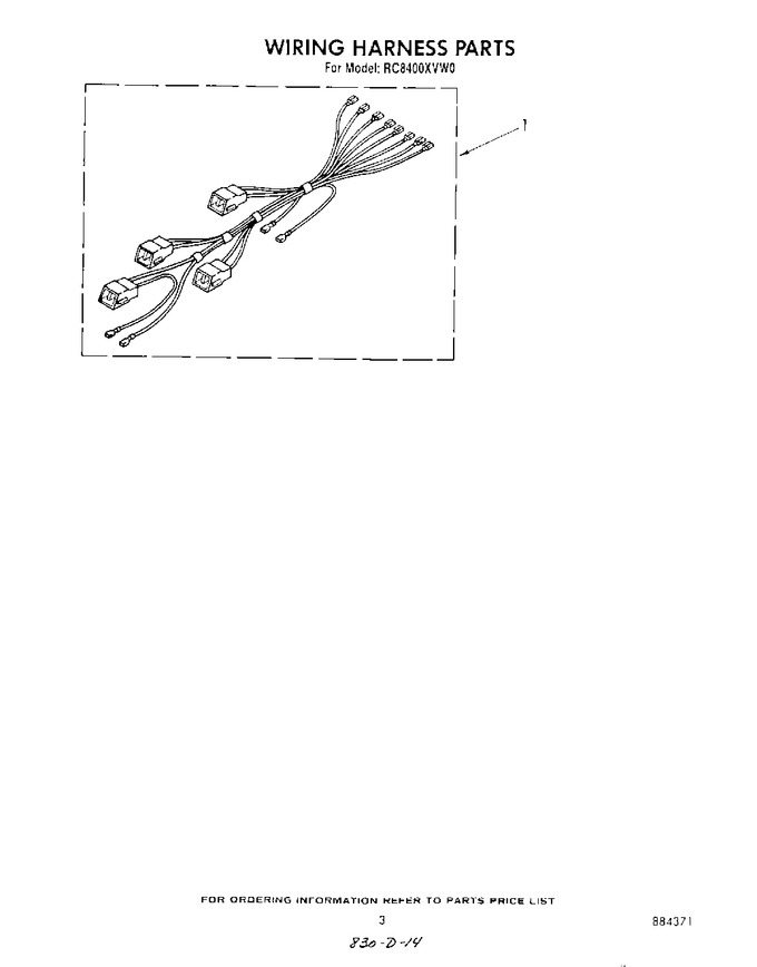 Diagram for RC8400XVH0