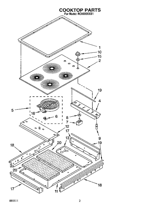 Diagram for RC8600XXQ1