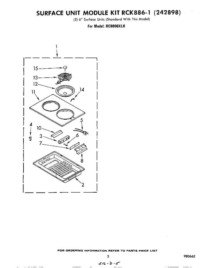 Diagram for RC8800XLH
