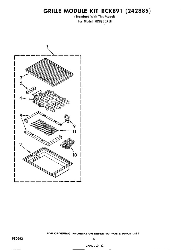 Diagram for RC8800XLH