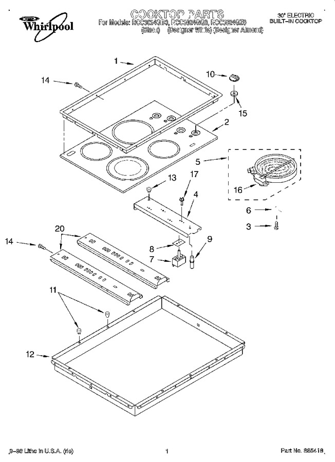 Diagram for RCC3024GQ0