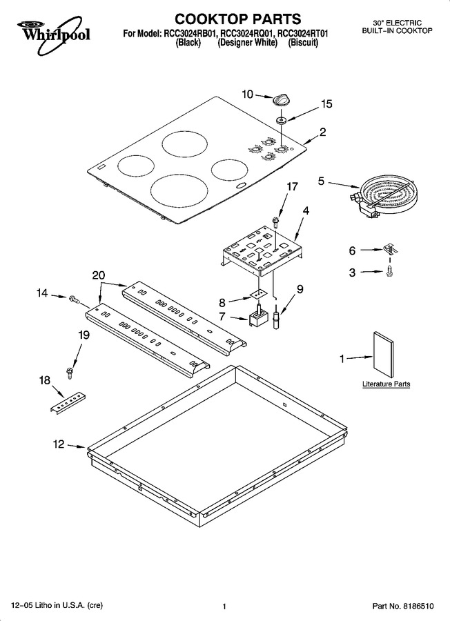 Diagram for RCC3024RT01