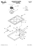 Diagram for 01 - Cooktop Parts
