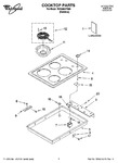 Diagram for 01 - Cooktop Parts