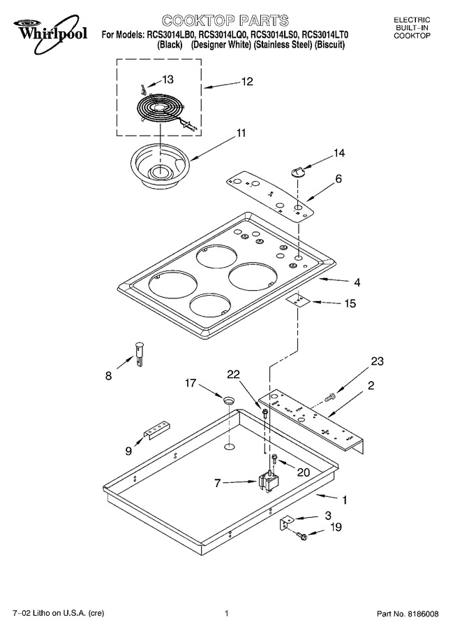 Diagram for RCS3014LS0
