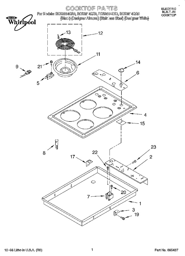 Diagram for RCS3614GB0