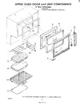 Diagram for 07 - Upper Oven Door And Unit