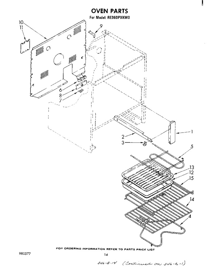Diagram for RE960PXKW0