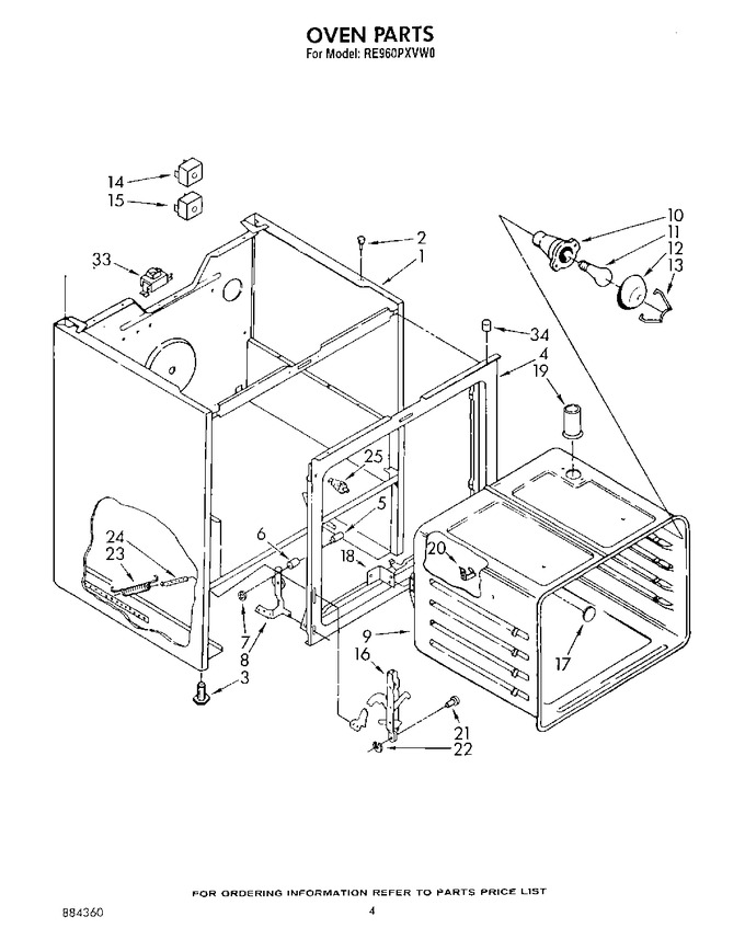 Diagram for RE960PXVW0