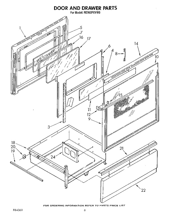 Diagram for RE960PXVW0