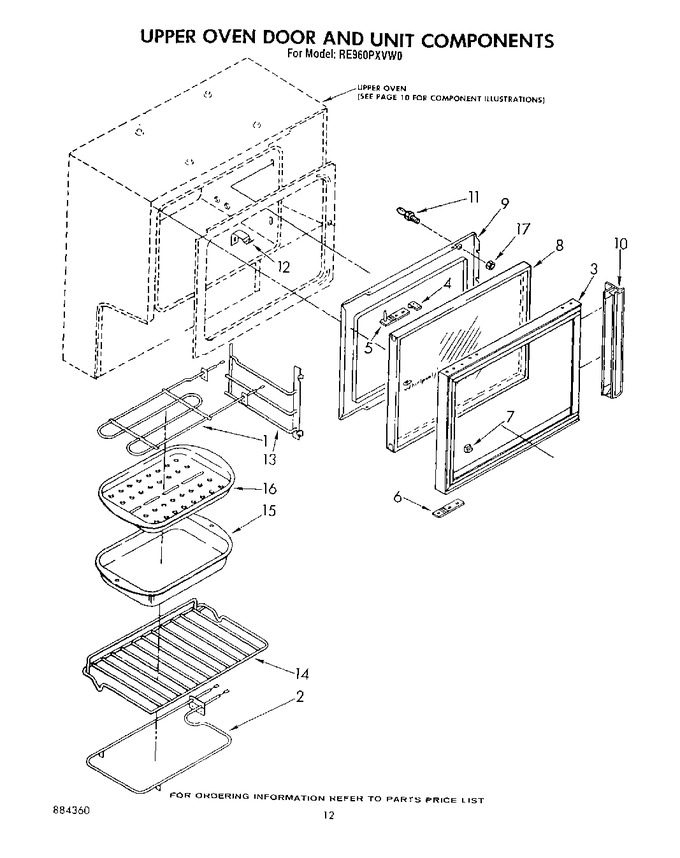 Diagram for RE960PXVW0