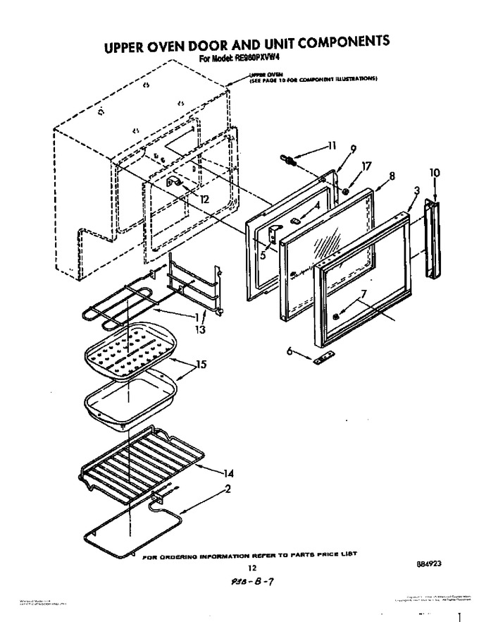 Diagram for RE960PXVW4