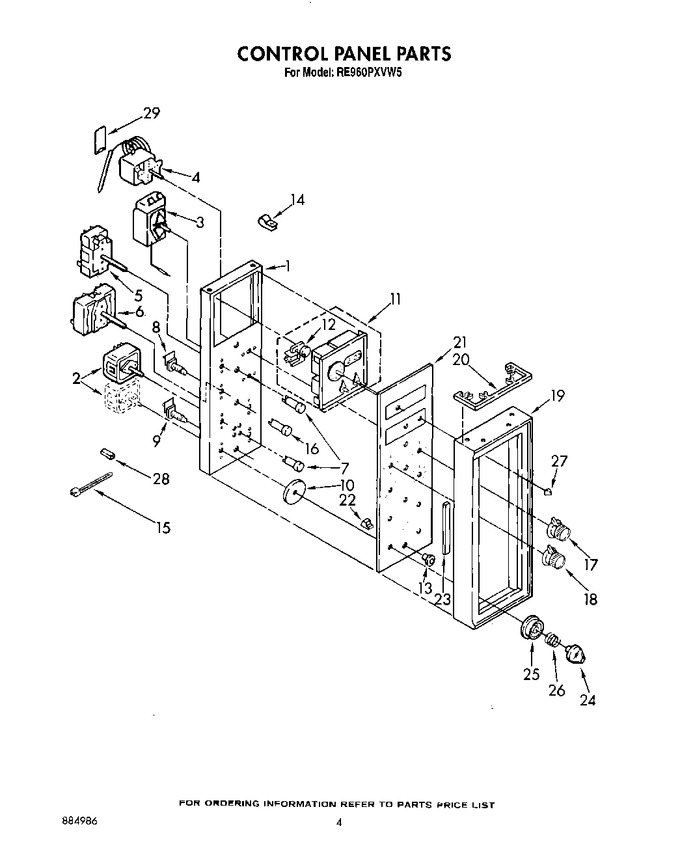 Diagram for RE960PXVW5
