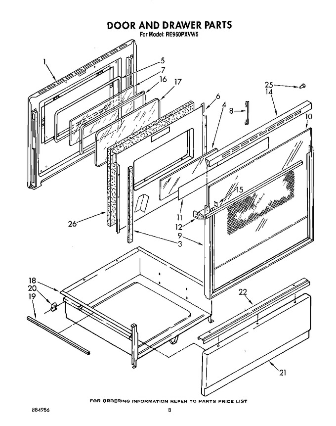Diagram for RE960PXVW5
