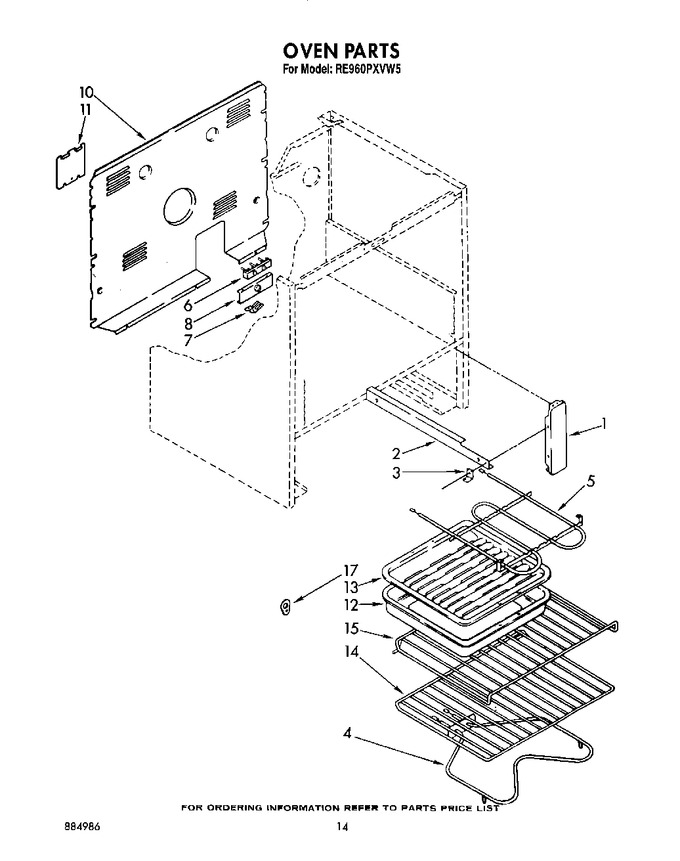 Diagram for RE960PXVW5