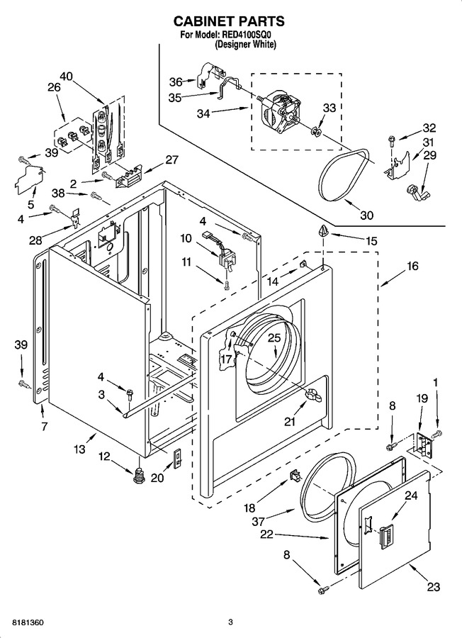 Diagram for RED4100SQ0