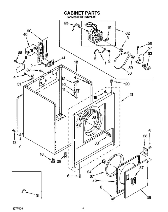 Diagram for REL3422AW0