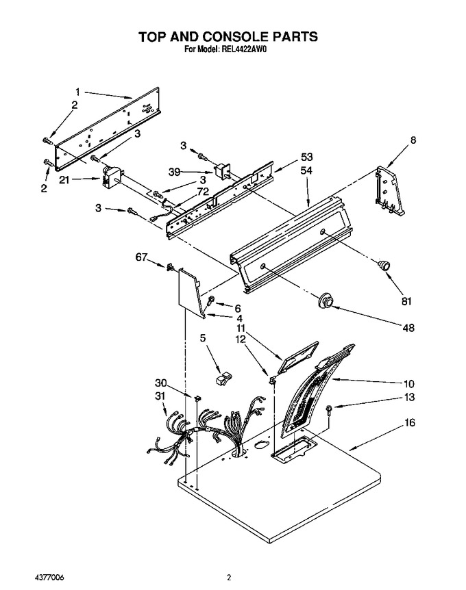 Diagram for REL4422AL0