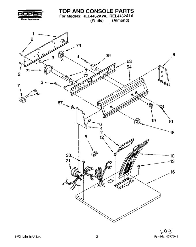 Diagram for REL4432AW0