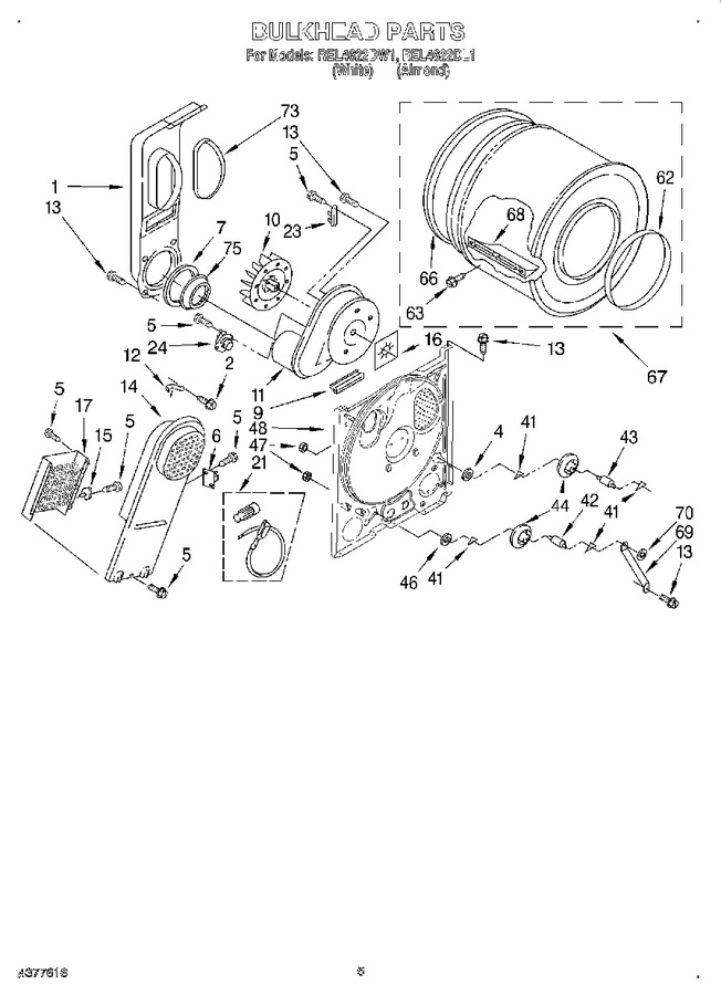 Diagram for REL4622DW1