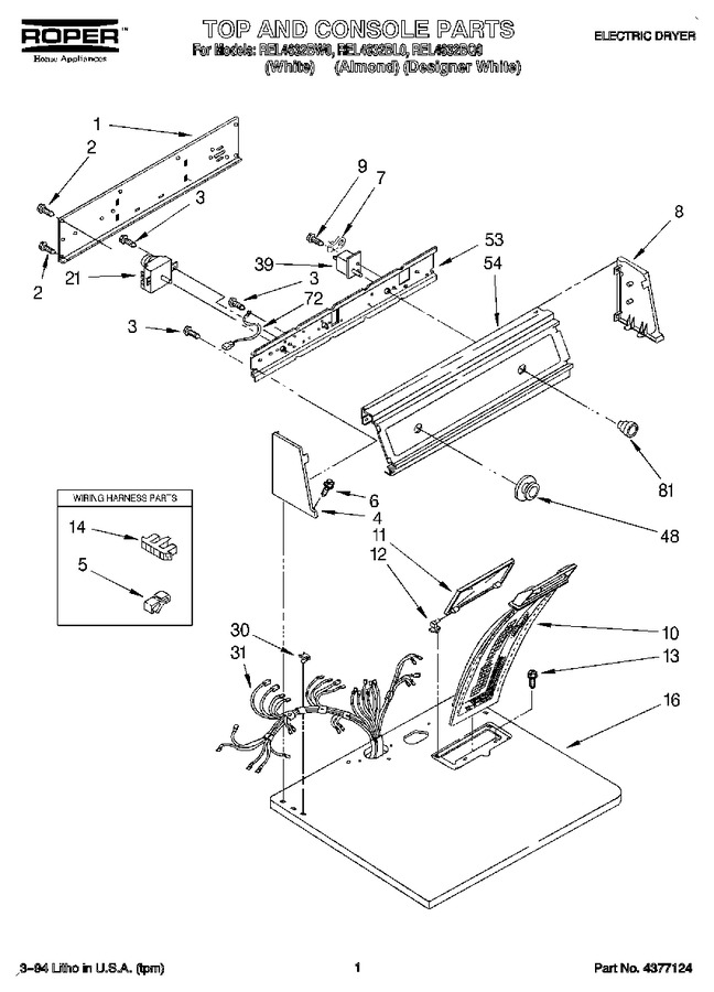 Diagram for REL4632BQ0
