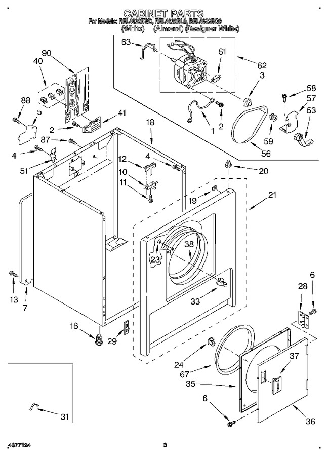 Diagram for REL4632BW0