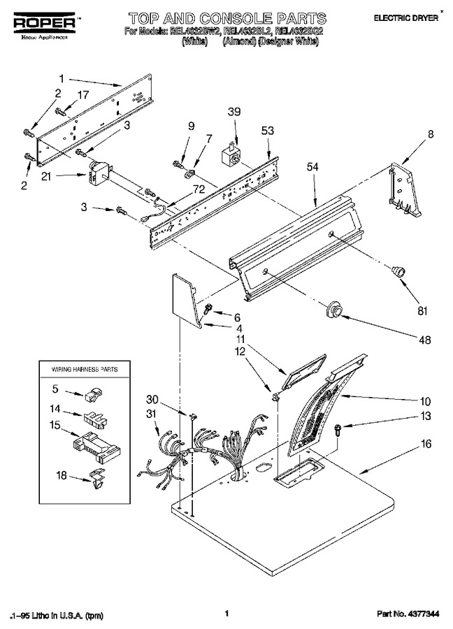 Diagram for REL4632BW2