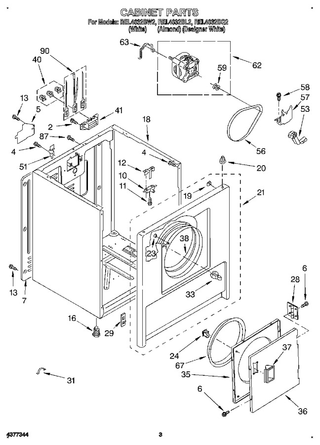 Diagram for REL4632BQ2