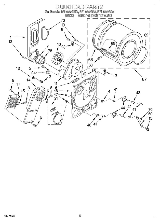 Diagram for REL4632BQ3