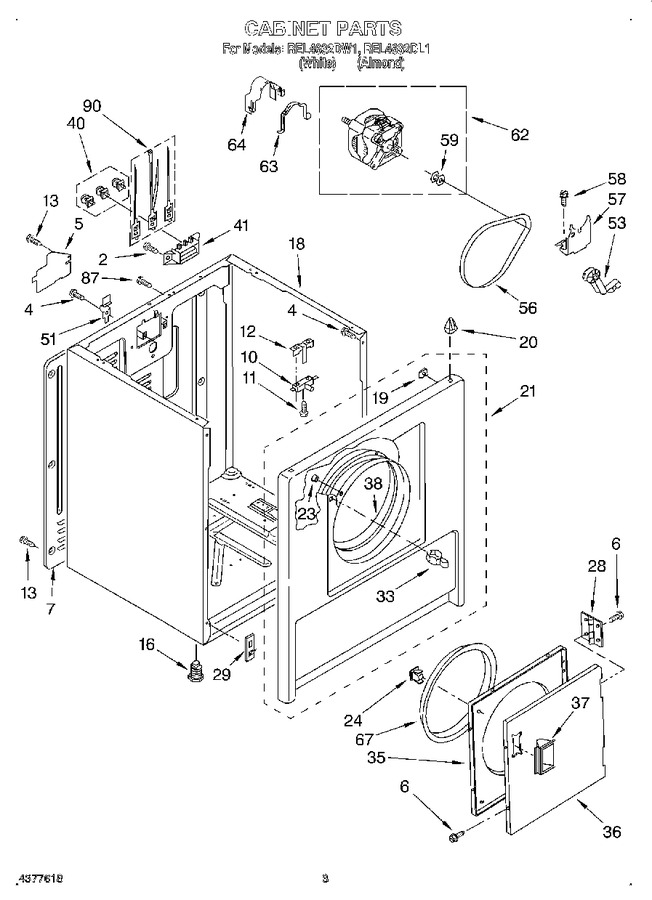 Diagram for REL4632DL1