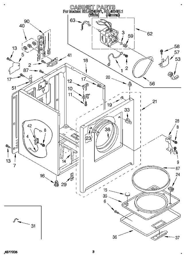 Diagram for REL4634BL1