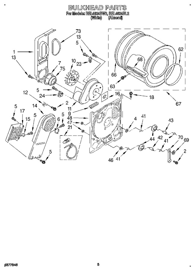 Diagram for REL4634BW2