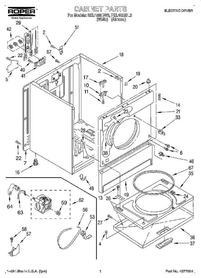 Diagram for REL4636BL3
