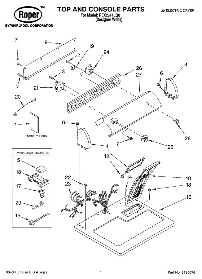 Diagram for REX2614LQ0