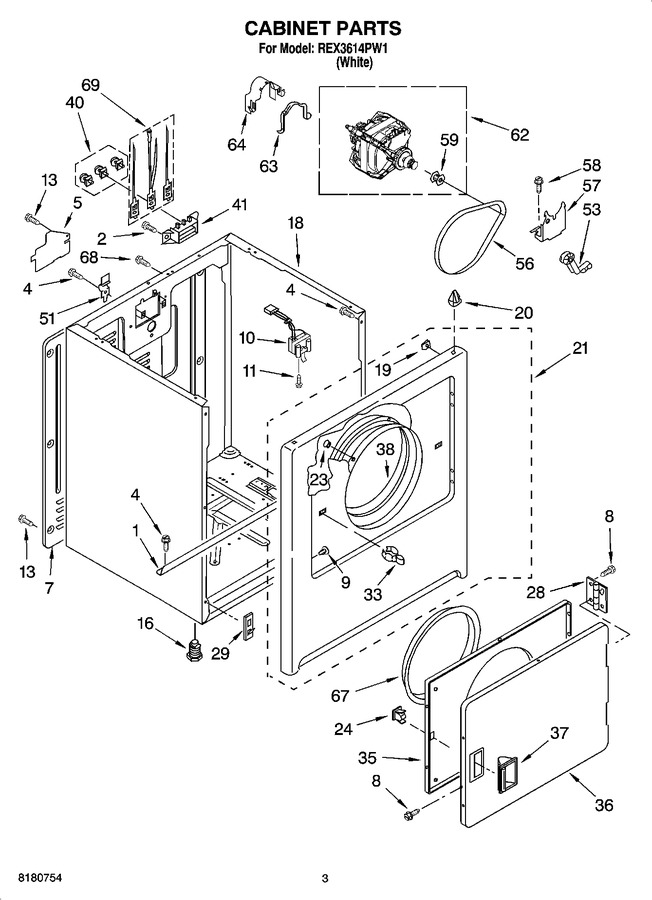 Diagram for REX3614PW1