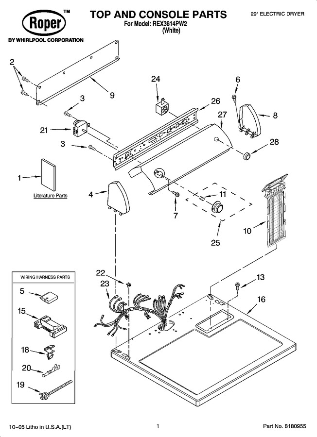 Diagram for REX3614PW2