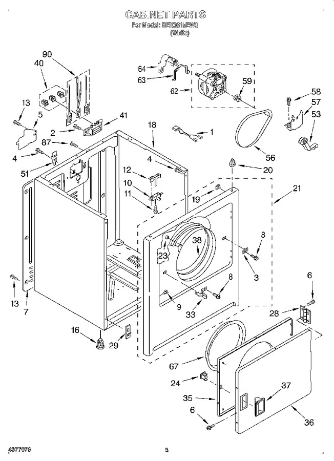 Diagram for REX3615EW0