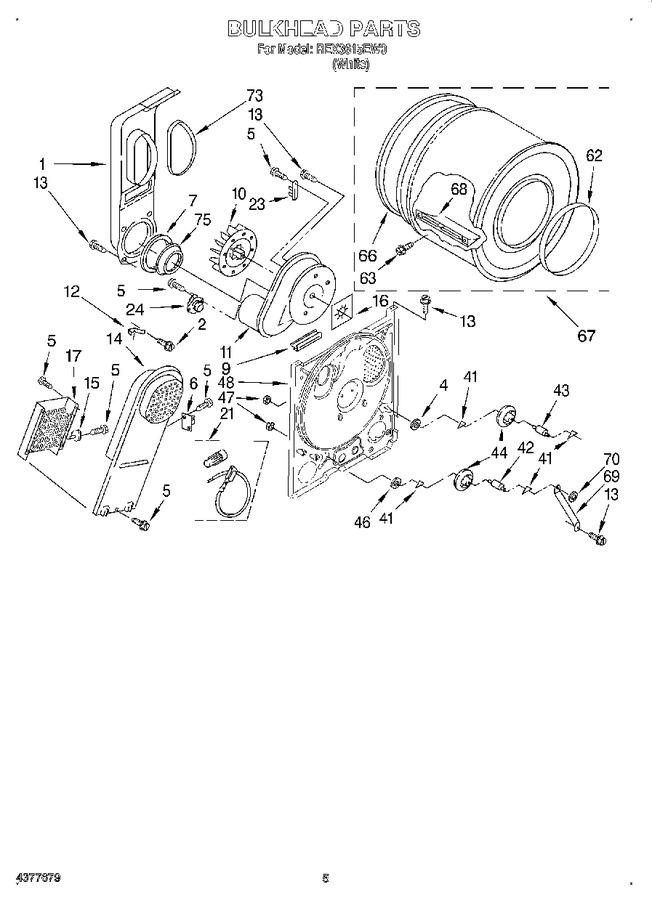 Diagram for REX3615EW0