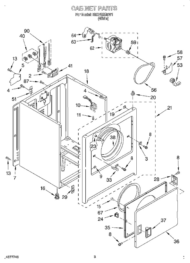 Diagram for REX4625EW1
