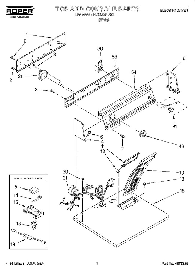 Diagram for REX4625EW2